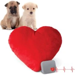 K&H Pet Products Mother's Heartbeat Puppy Heart Pillow