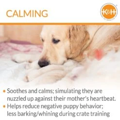 K&H Pet Products Mother's Heartbeat Puppy Heart Pillow -Pup Haven Sales Store 316725 PT4. AC SS1800 V1637624280