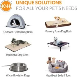 K&H Pet Products Mother's Heartbeat Puppy Heart Pillow -Pup Haven Sales Store 316725 PT8. AC SS1800 V1637626676