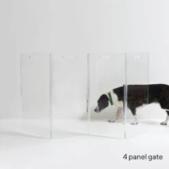 Hiddin Clear View Zig Zag Freestanding Dog & Cat Gate -Pup Haven Sales Store 316831 PT3. AC SS1800 V1633364320