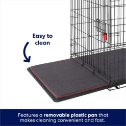 Frisco XX-Large Heavy Duty Enhanced Lock Double Door Wire Dog Crate, Fold & Carry Wire Dog Crate & Mat Kit, 54" 10 Frisco XX-Large Heavy Duty Enhanced Lock Double Door Wire Dog Crate, Fold & Carry Wire Dog Crate & Mat Kit, 54" -Pup Haven Sales Store 318116 PT4. AC SS1800 V1634155019