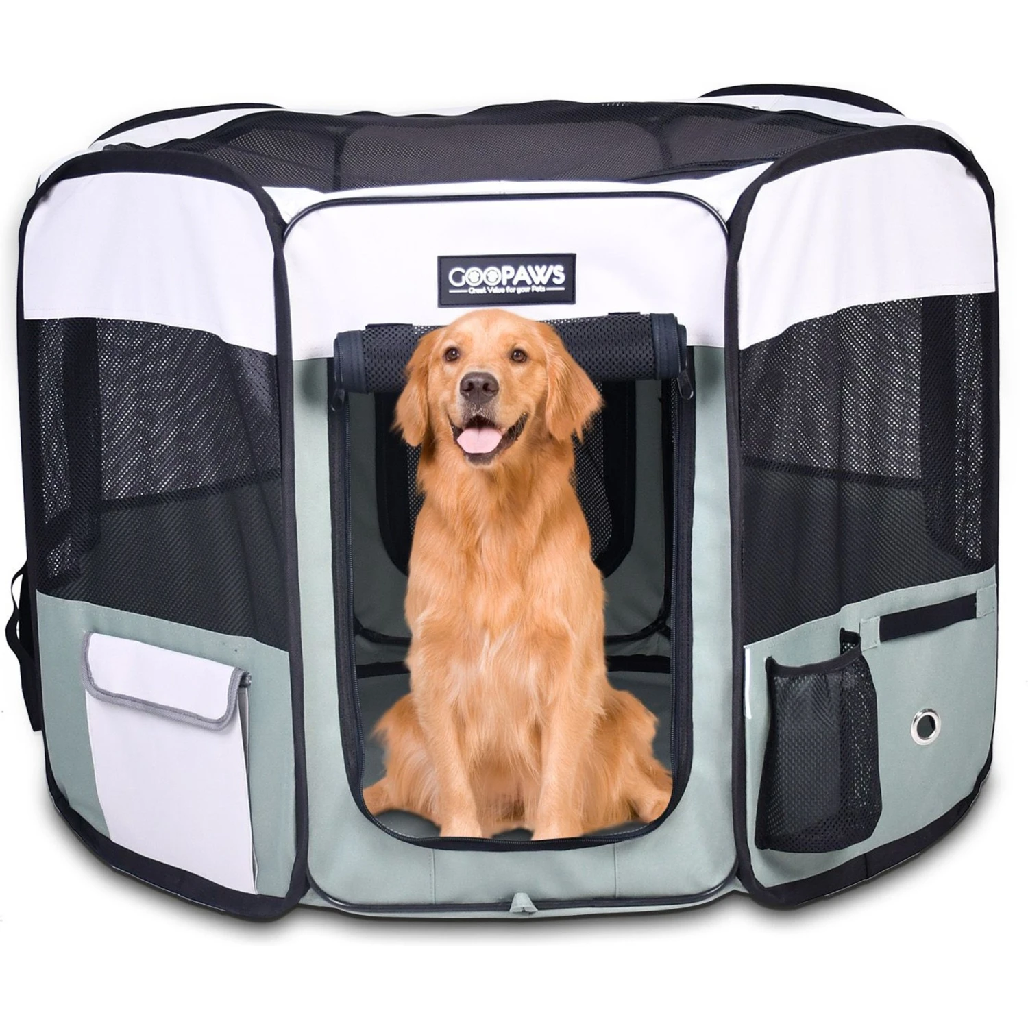 Jespet Soft-Sided Dog & Cat Playpen 1 Jespet Soft-Sided Dog & Cat Playpen