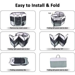 Jespet Soft-Sided Dog & Cat Playpen 9 Jespet Soft-Sided Dog & Cat Playpen -Pup Haven Sales Store 323133 PT2. AC SS1800 V1698433857