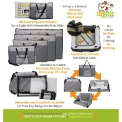 DogGoods Do Good The Foldable Travel Dog Crate 12 DogGoods Do Good The Foldable Travel Dog Crate -Pup Haven Sales Store 334378 PT5. AC SS1800 V1635475313