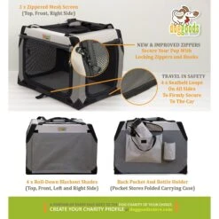DogGoods Do Good The Foldable Travel Dog Crate 13 DogGoods Do Good The Foldable Travel Dog Crate -Pup Haven Sales Store 334378 PT6. AC SS1800 V1635448299