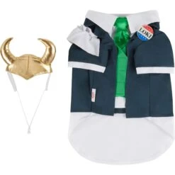 Marvel 's Loki President Dog & Cat Costume 9 Marvel 's Loki President Dog & Cat Costume -Pup Haven Sales Store 335286 PT4. AC SS1800 V1657656986