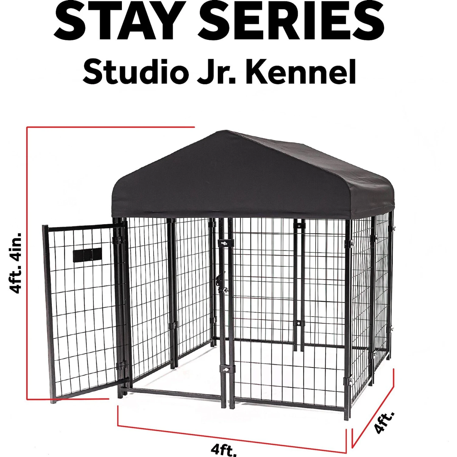 Lucky Dog STAY Series Studio Jr. Dog Kennel 3 Lucky Dog STAY Series Studio Jr. Dog Kennel - Image 3