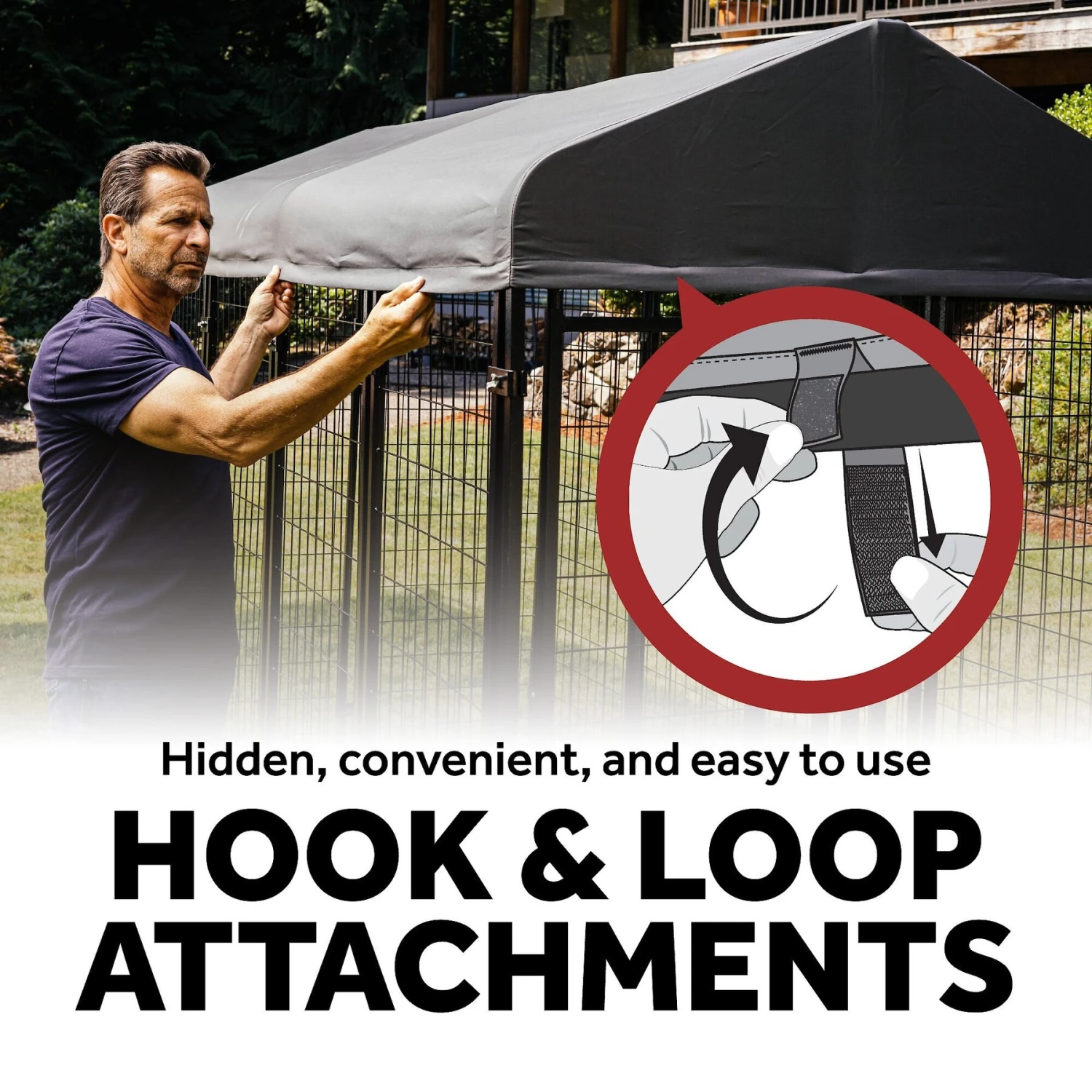 Lucky Dog STAY Series Studio Jr. Dog Kennel 6 Lucky Dog STAY Series Studio Jr. Dog Kennel - Image 6