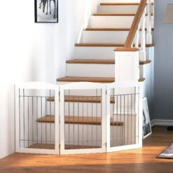 Spirich Freestanding Foldable Wire Dog Gate 11 Spirich Freestanding Foldable Wire Dog Gate -Pup Haven Sales Store 356184 PT2. AC SS1800 V1641615719