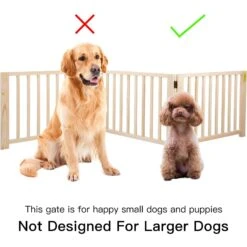 Coziwow By Jaxpety 3 Panel Freestanding Dog Gate -Pup Haven Sales Store 357318 PT8. AC SS1800 V1665526251