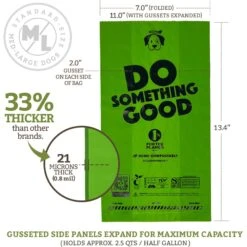 Doggy Do Good Certified Home Compostable Premium Dog & Cat Waste Bags + Dispenser, 60 Count -Pup Haven Sales Store 361421 PT3. AC SS1800 V1703697615