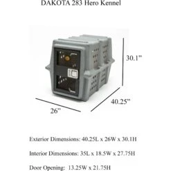 Dakota 283 Hero Dog Kennel -Pup Haven Sales Store 361563 PT4. AC SS1800 V1696354003