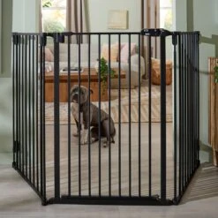 Frisco Steel 3-Panel Configurable Gate, 41-in Height 10 Frisco Steel 3-Panel Configurable Gate, 41-in Height -Pup Haven Sales Store 361648 PT4. AC SS1800 V1659972923