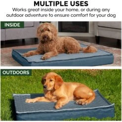 FurHaven Quilt Top Orthopedic Convertible Indoor/Outdoor Cat & Dog Bed -Pup Haven Sales Store 362112 PT2. AC SS1800 V1645660621