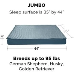 FurHaven Quilt Top Orthopedic Convertible Indoor/Outdoor Cat & Dog Bed -Pup Haven Sales Store 362112 PT7. AC SS1800 V1645659701