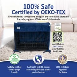 Pet Dreams Double Door Dog Crate Cover -Pup Haven Sales Store 362682 PT3. AC SS1800 V1684885665