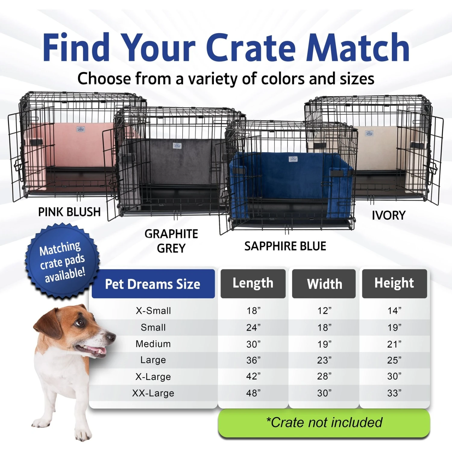 Pet Dreams Luxe Velour Dog Crate Bumper 4 Pet Dreams Luxe Velour Dog Crate Bumper - Image 4