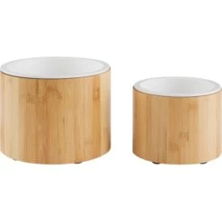Frisco Elevated Non-Skid Bamboo Melamine Dog Bowl With Bamboo Stand 10 Frisco Elevated Non-Skid Bamboo Melamine Dog Bowl With Bamboo Stand -Pup Haven Sales Store 363391 PT5. AC SS1800 V1657657268