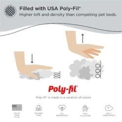 Best Friends By Sheri The Original Calming Shag Fur Donut Cuddler Cat & Dog Bed -Pup Haven Sales Store 363822 PT2. AC SS1800 V1689791119