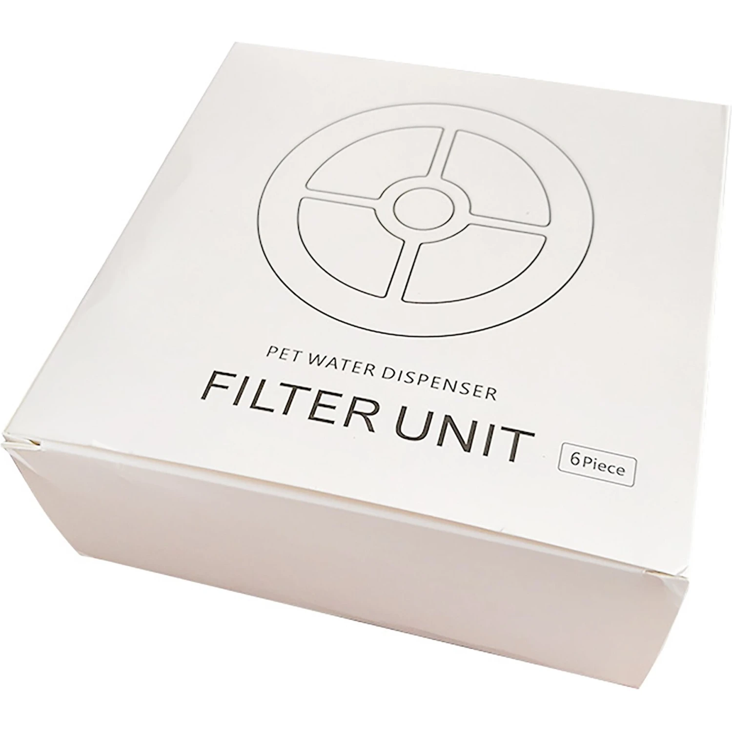 Petdiary Cat Water Fountain Filter, White, Small, 6 Count 4 Petdiary Cat Water Fountain Filter, White, Small, 6 Count - Image 4