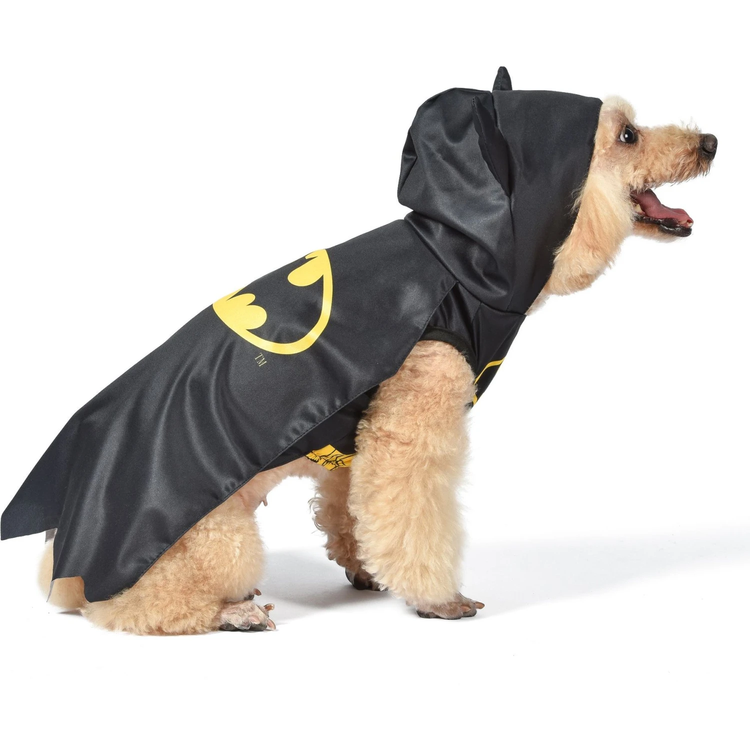 Fetch For Pets DC Comics Batman Hooded Halloween Dog Costume 1 Fetch For Pets DC Comics Batman Hooded Halloween Dog Costume
