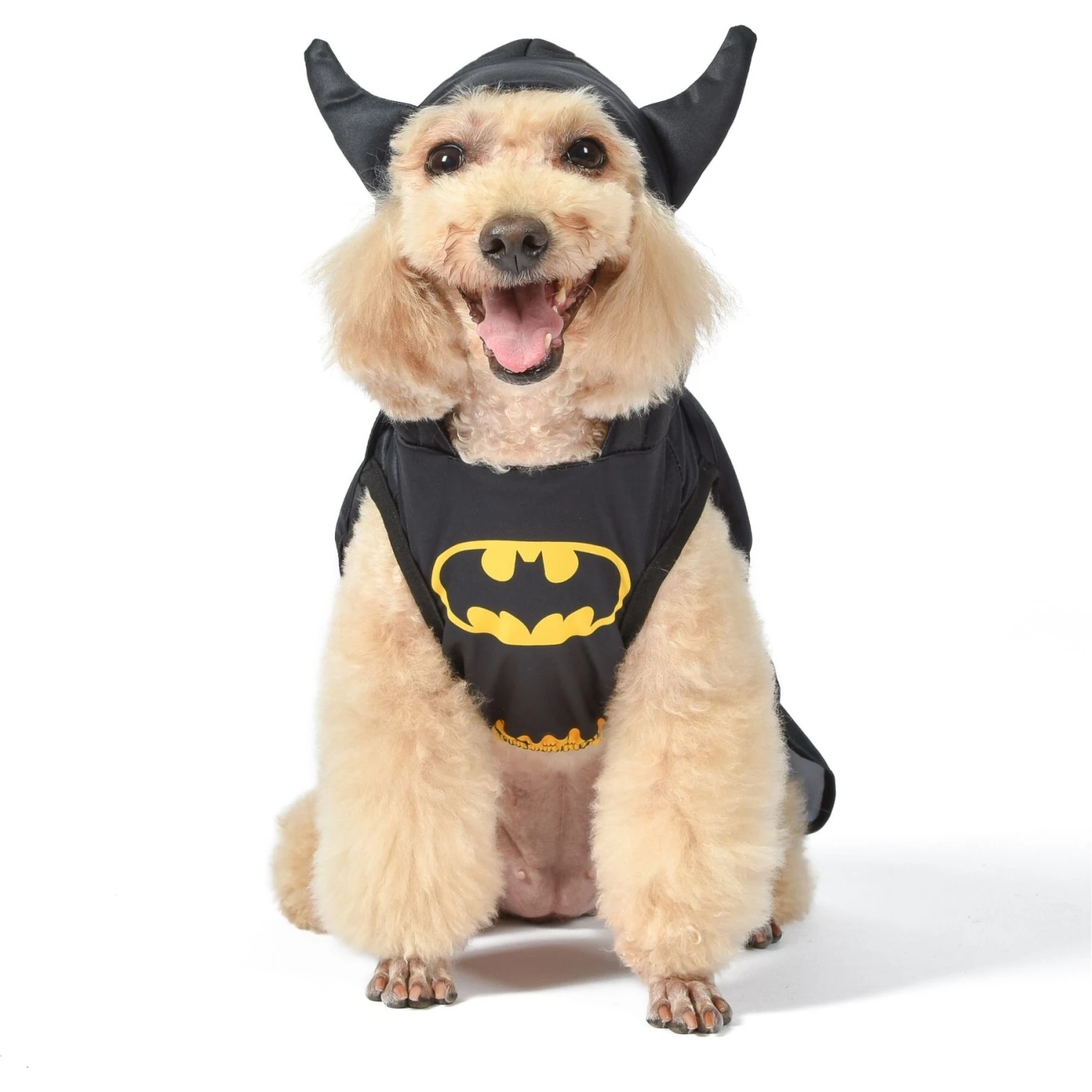Fetch For Pets DC Comics Batman Hooded Halloween Dog Costume 2 Fetch For Pets DC Comics Batman Hooded Halloween Dog Costume - Image 2