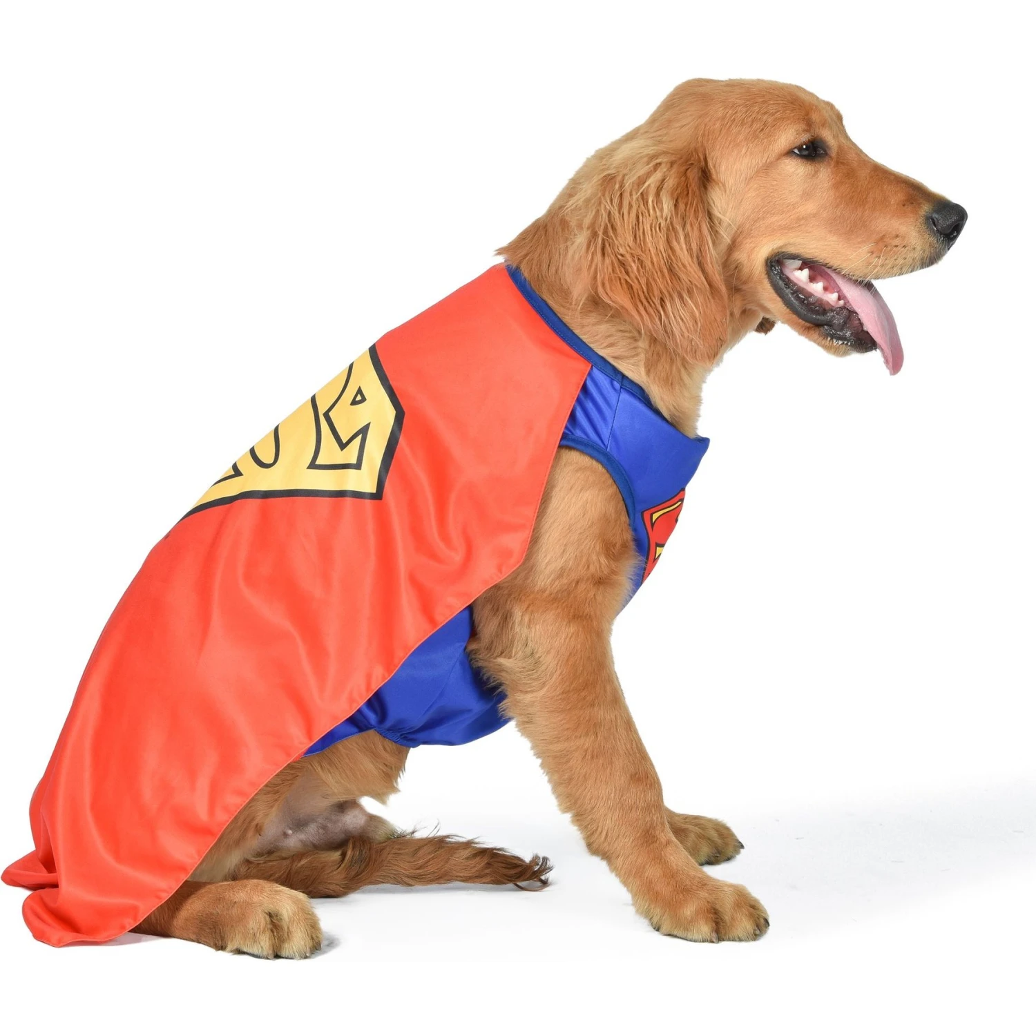 Fetch For Pets DC Comics Halloween Superman Dog Costume 1 Fetch For Pets DC Comics Halloween Superman Dog Costume