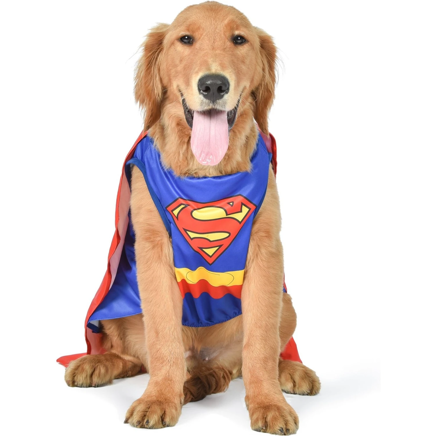 Fetch For Pets DC Comics Halloween Superman Dog Costume 2 Fetch For Pets DC Comics Halloween Superman Dog Costume - Image 2