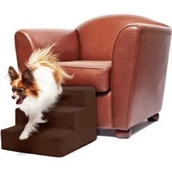 Precious Tails High Density Foam 3 Steps Dog & Cat Stairs 17 Precious Tails High Density Foam 3 Steps Dog & Cat Stairs -Pup Haven Sales Store 366786 PT8. AC SS1800 V1644366110