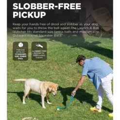 Outward Hound Launch A Ball Squeak Interactive Tennis Ball Launcher Dog Toy 9 Outward Hound Launch A Ball Squeak Interactive Tennis Ball Launcher Dog Toy -Pup Haven Sales Store 368208 PT2. AC SS1800 V1644523409