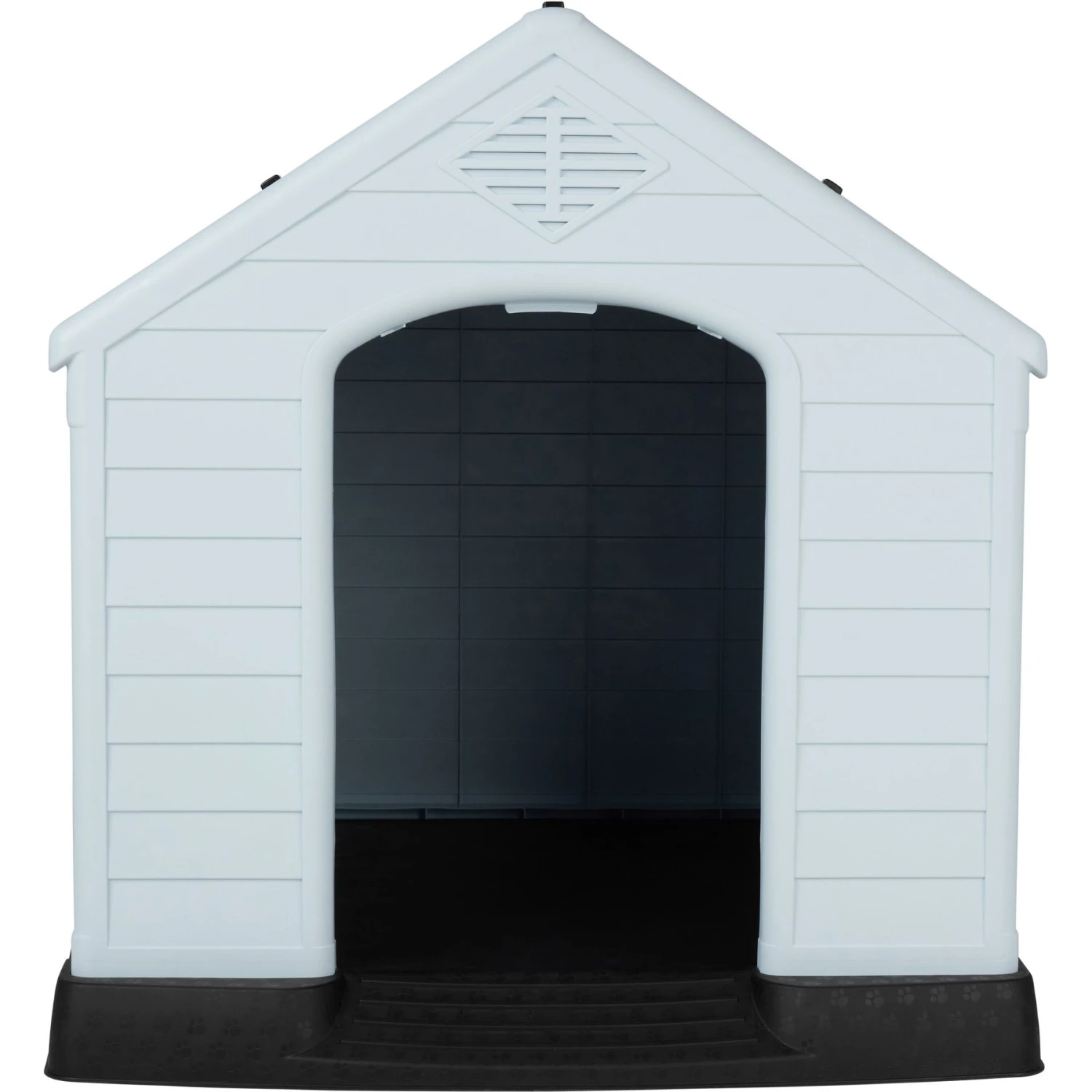 Frisco Plastic Outdoor Dog House With Elevated Platform 5 Frisco Plastic Outdoor Dog House With Elevated Platform - Image 5