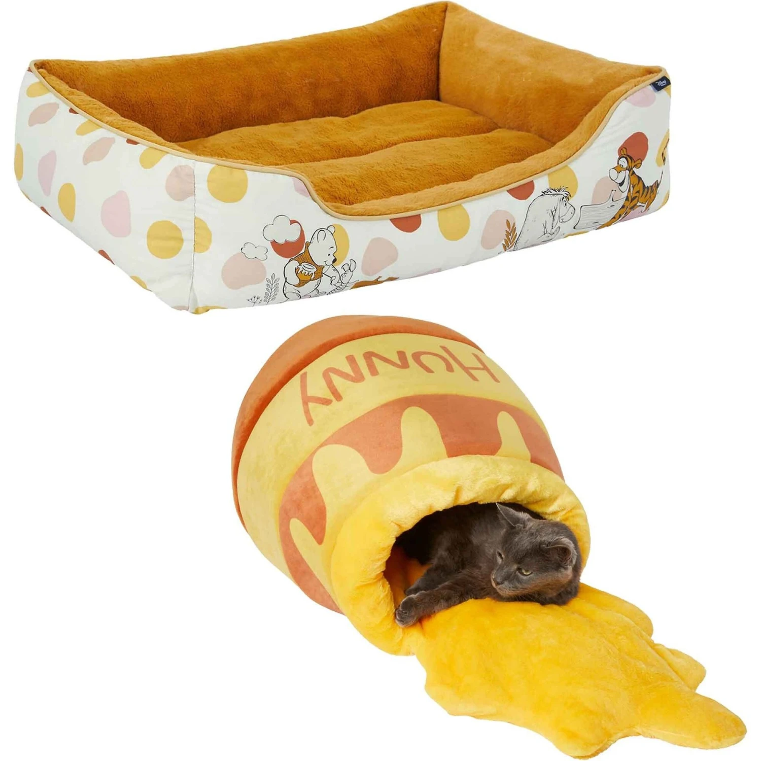 Disney Winnie The Pooh Pet Bed & Disney Winnie The Pooh Honey Pot Covered Cat & Dog Bed 1 Disney Winnie The Pooh Pet Bed & Disney Winnie The Pooh Honey Pot Covered Cat & Dog Bed
