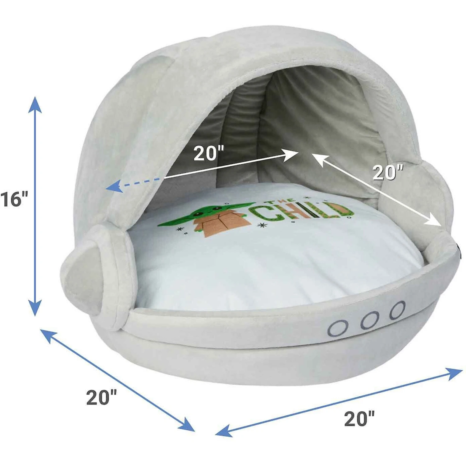 STAR WARS THE MANDALORIAN GROGU Covered Cat & Dog Bed & STAR WARS THE MANDALORIAN GROGU Pram Covered Cat & Dog Bed 7 STAR WARS THE MANDALORIAN GROGU Covered Cat & Dog Bed & STAR WARS THE MANDALORIAN GROGU Pram Covered Cat & Dog Bed - Image 7