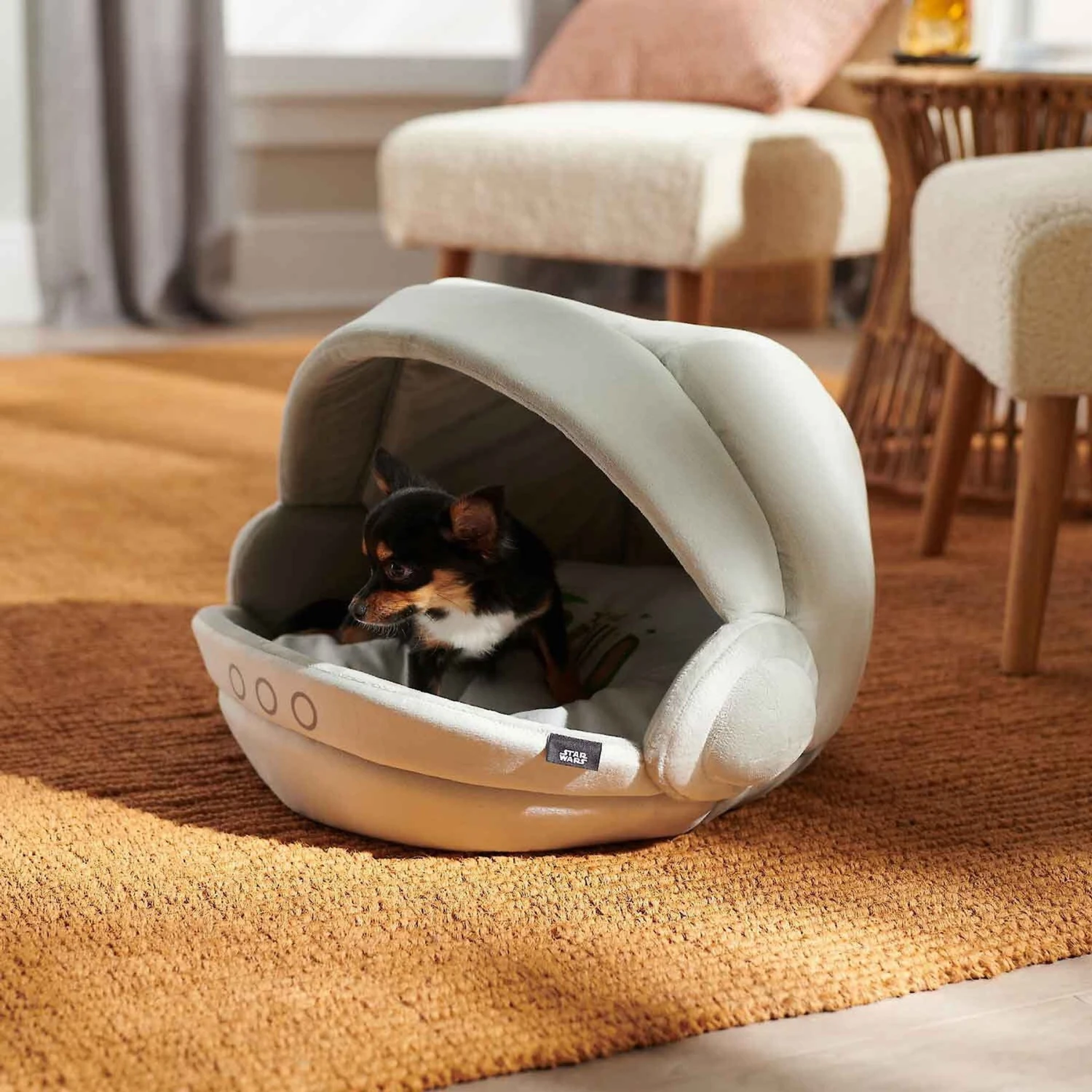 STAR WARS THE MANDALORIAN GROGU Covered Cat & Dog Bed & STAR WARS THE MANDALORIAN GROGU Pram Covered Cat & Dog Bed 9 STAR WARS THE MANDALORIAN GROGU Covered Cat & Dog Bed & STAR WARS THE MANDALORIAN GROGU Pram Covered Cat & Dog Bed - Image 9