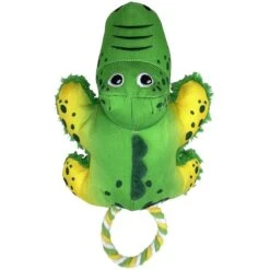 KONG Cozie Tuggz Alligator Dog Toy
