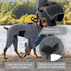 Kurgo Stowe Base Layer Dog Sweater, Heather Black 6 Kurgo Stowe Base Layer Dog Sweater, Heather Black -Pup Haven Sales Store 521902 PT2. AC SS1800 V1651588633