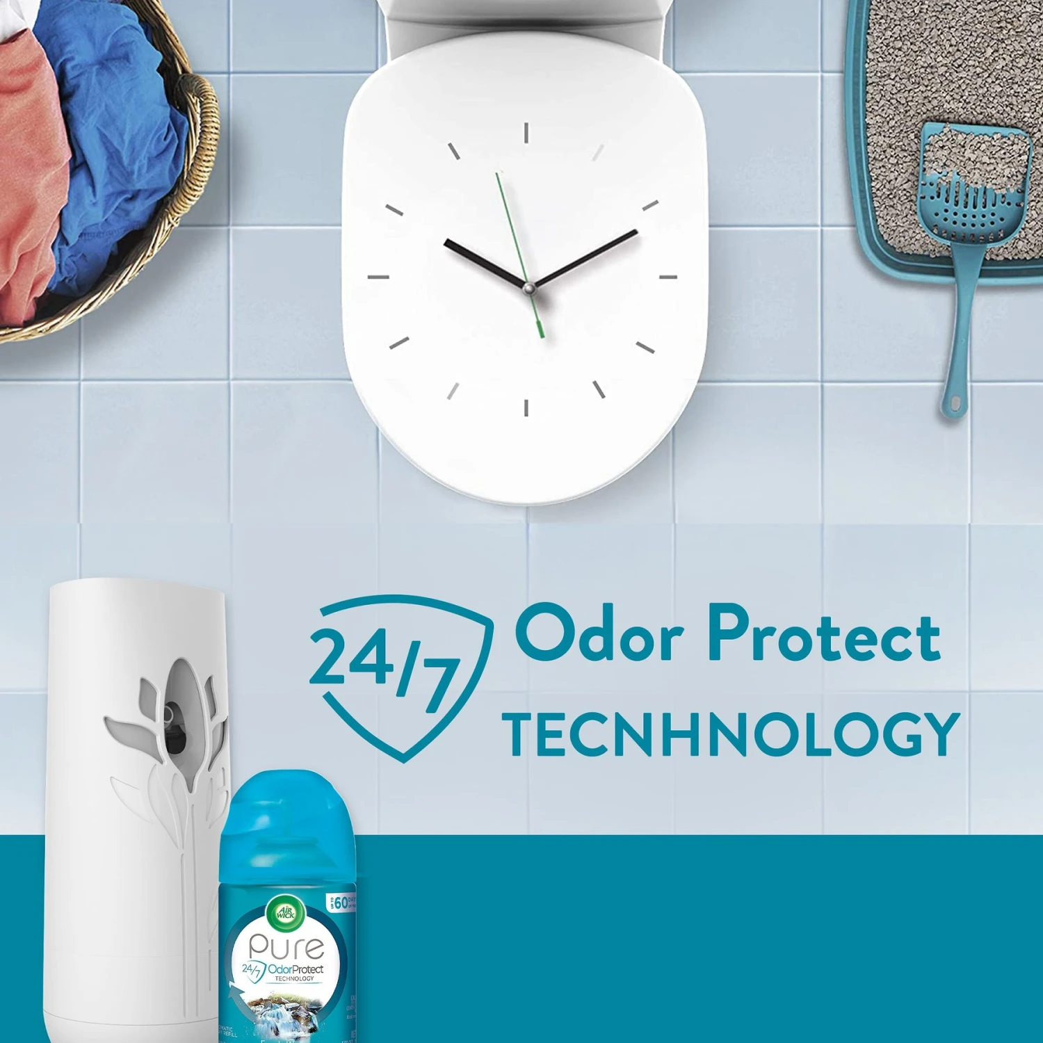 Air Wick Freshmatic Essential Oils Ultra Fresh Fragrance Air Freshener Refill, 1 Count 2 Air Wick Freshmatic Essential Oils Ultra Fresh Fragrance Air Freshener Refill, 1 Count - Image 2