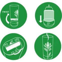 Air Wick Freshmatic Essential Oils Ultra Fresh Fragrance Air Freshener Refill, 1 Count 9 Air Wick Freshmatic Essential Oils Ultra Fresh Fragrance Air Freshener Refill, 1 Count -Pup Haven Sales Store 525966 PT4. AC SS1800 V1650301589