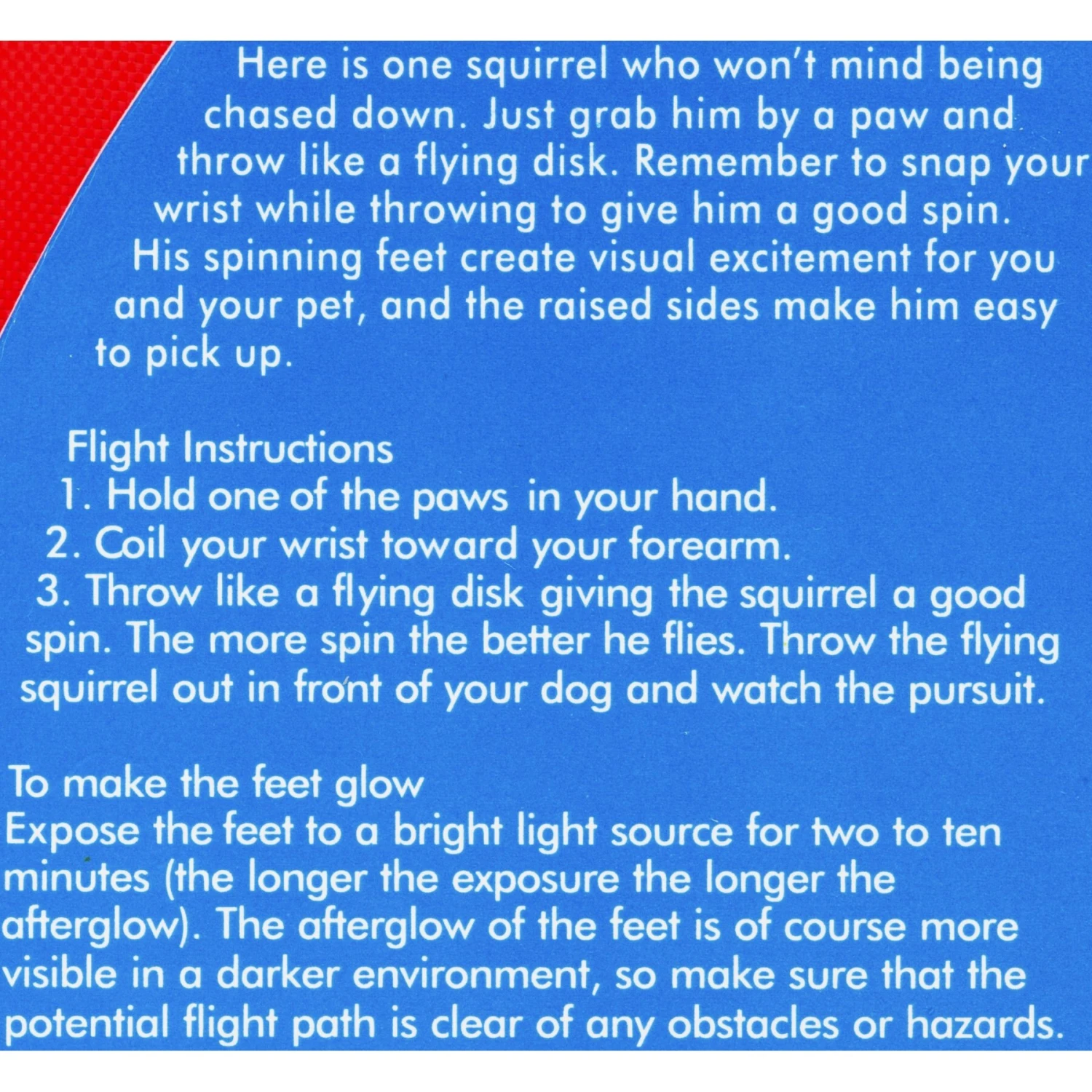 Chuckit! Flying Squirrel Dog Toy, Color Varies 4 Chuckit! Flying Squirrel Dog Toy, Color Varies - Image 4