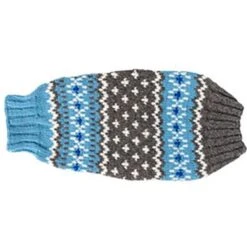 Chilly Dog Fairisle Wool Dog Sweater, Blue -Pup Haven Sales Store 577734 PT6. AC SS1800 V1659025726