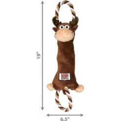 KONG Tuggerknots Moose Dog Toy 6 KONG Tuggerknots Moose Dog Toy -Pup Haven Sales Store 58080 PT2. AC SS1800 V1603130179