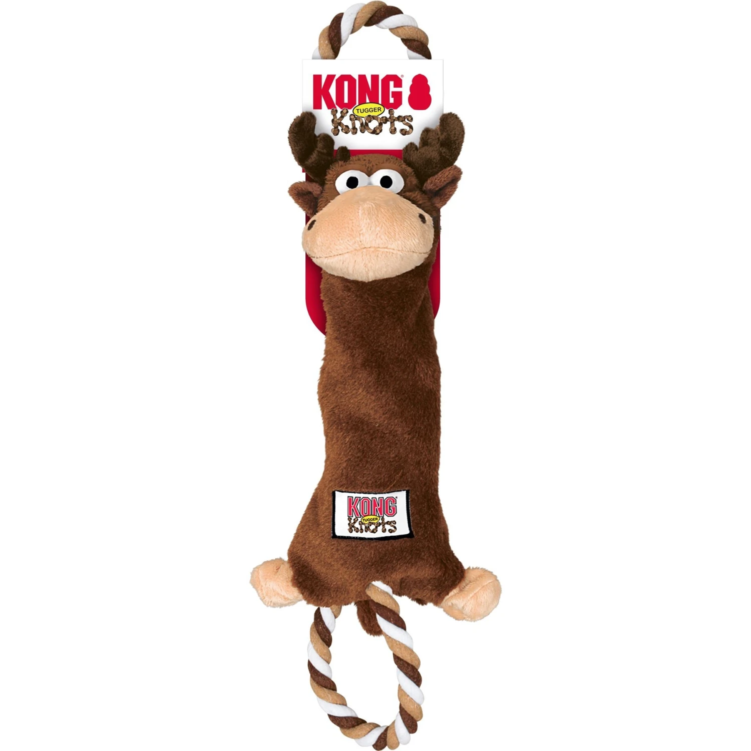 KONG Tuggerknots Moose Dog Toy 4 KONG Tuggerknots Moose Dog Toy - Image 4