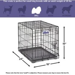 MidWest ICrate Fold & Carry Single Door Collapsible Wire Dog Crate -Pup Haven Sales Store 60371 PT7. AC SS1800 V1647552690