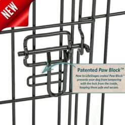 MidWest LifeStages Single Door Collapsible Wire Dog Crate -Pup Haven Sales Store 60411 PT4. AC SS1800 V1647555384