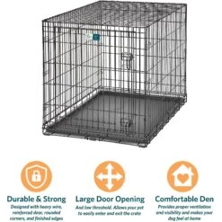 MidWest LifeStages Single Door Collapsible Wire Dog Crate -Pup Haven Sales Store 60411 PT6. AC SS1800 V1647554635