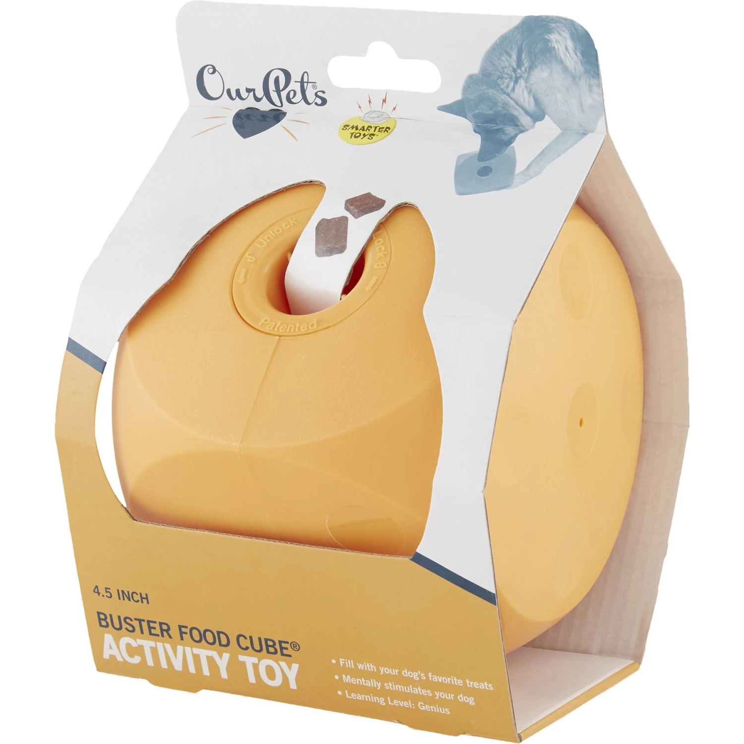 OurPets Buster Food Cube Dog Toy, Color Varies 6 OurPets Buster Food Cube Dog Toy, Color Varies - Image 6