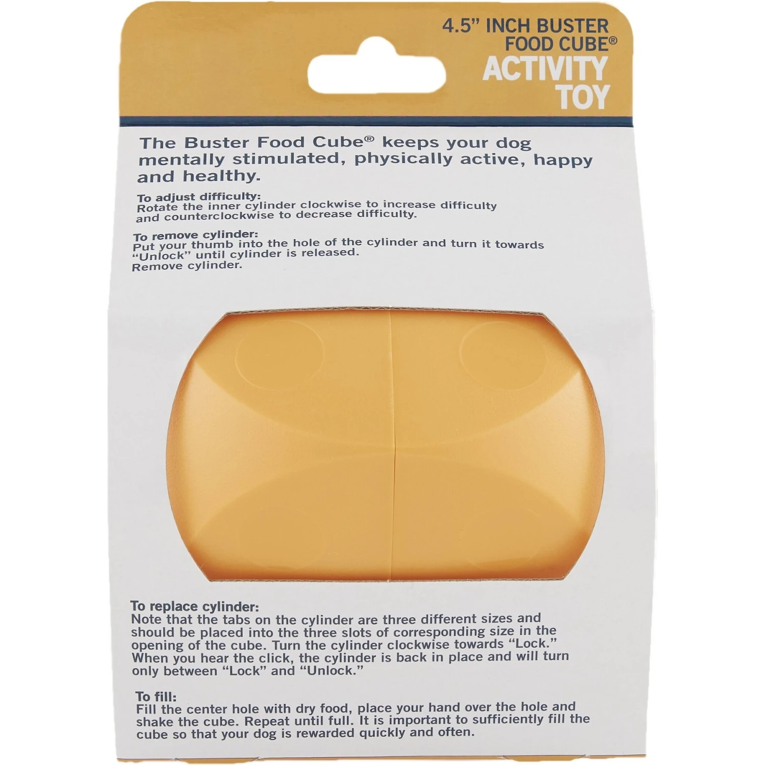 OurPets Buster Food Cube Dog Toy, Color Varies 7 OurPets Buster Food Cube Dog Toy, Color Varies - Image 7