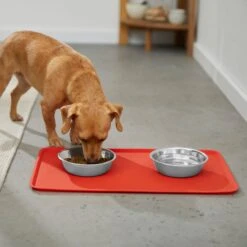 Disney Mickey Silicone Dog & Cat Food Mat & Disney Mickey Mouse Red Deco Stainless Steel & Melamine Dog & Cat Bowl -Pup Haven Sales Store 623470 PT3. AC SS1800 V1662040129