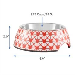 Disney Mickey Silicone Dog & Cat Food Mat & Disney Mickey Mouse Red Deco Stainless Steel & Melamine Dog & Cat Bowl -Pup Haven Sales Store 623470 PT6. AC SS1800 V1662040128