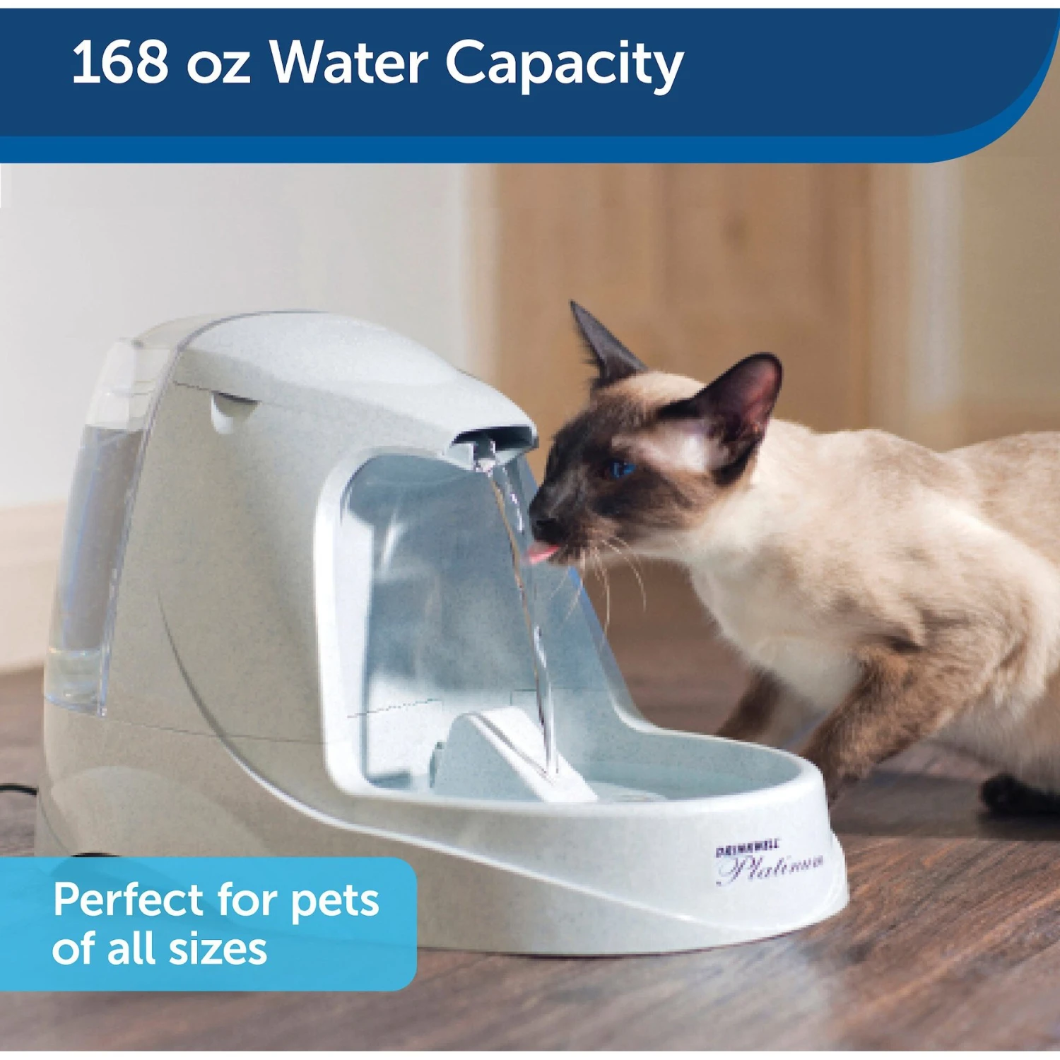 PetSafe Drinkwell Platinum Plastic Dog & Cat Fountain 2 PetSafe Drinkwell Platinum Plastic Dog & Cat Fountain - Image 2